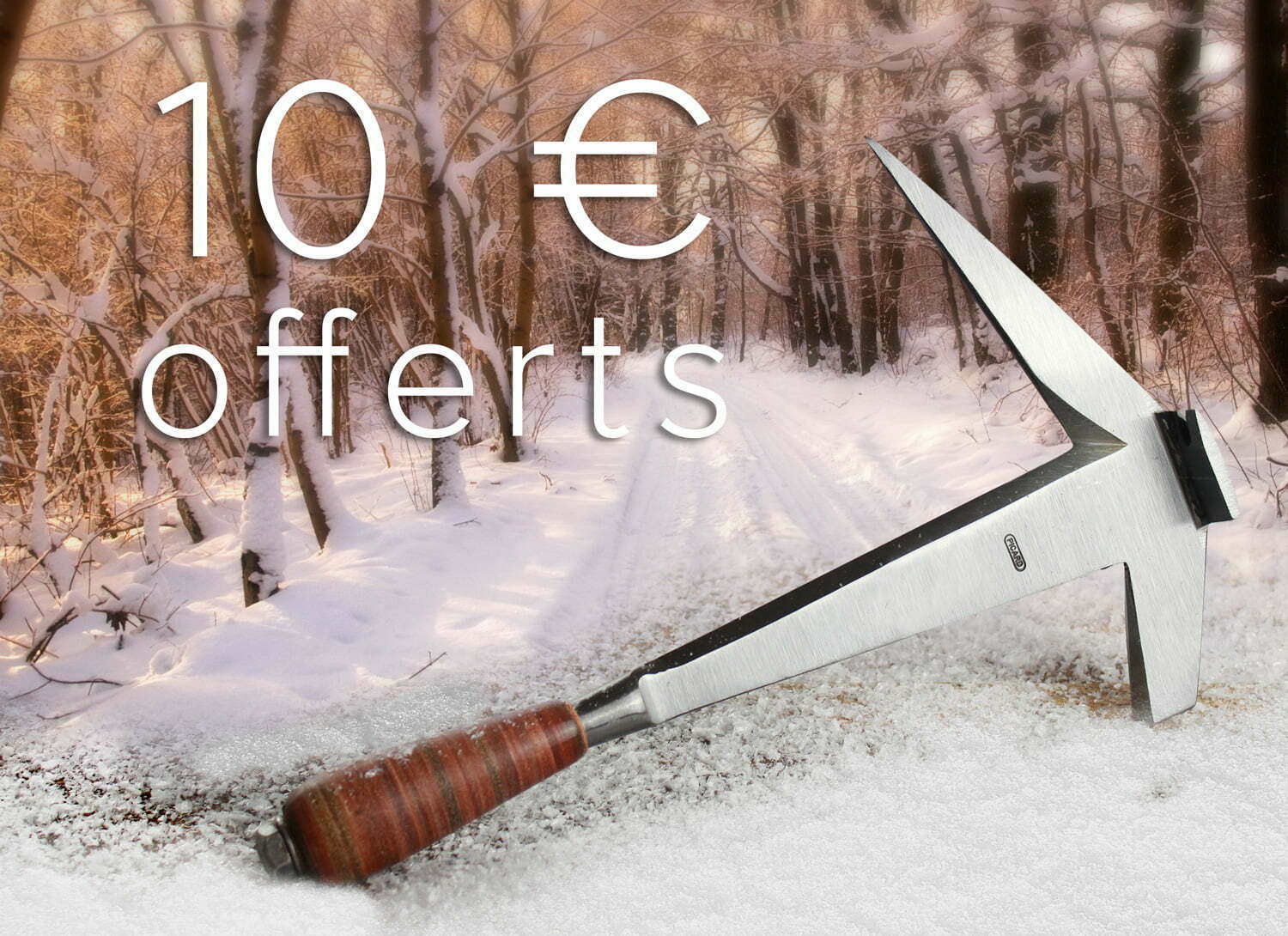 un marteau de couvreur Picard acheté, 10€ offerts en réduction immédiate