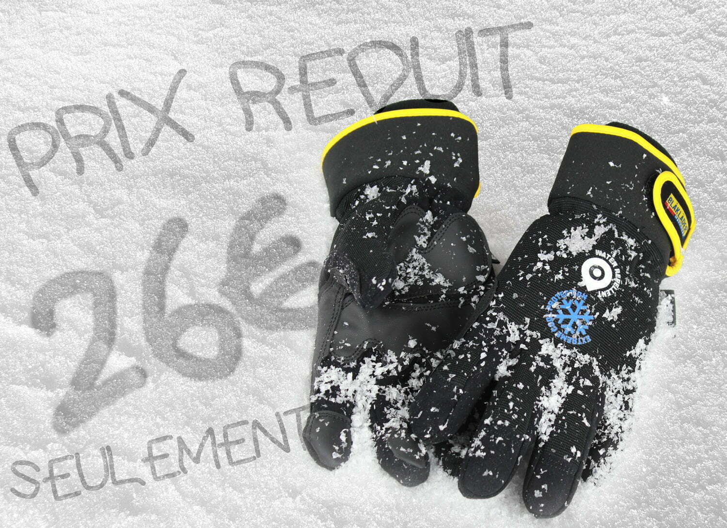 Achetez cette paire de gants d'hiver Blåkläder 26€ seulement